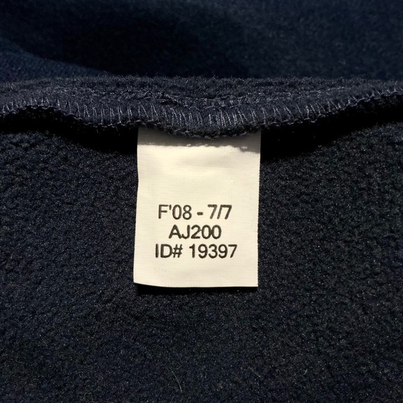 Majestic Mens XL Atlanta Braves MLB Authentic Therma Base Jacket Navy Red - Picture 6 of 9